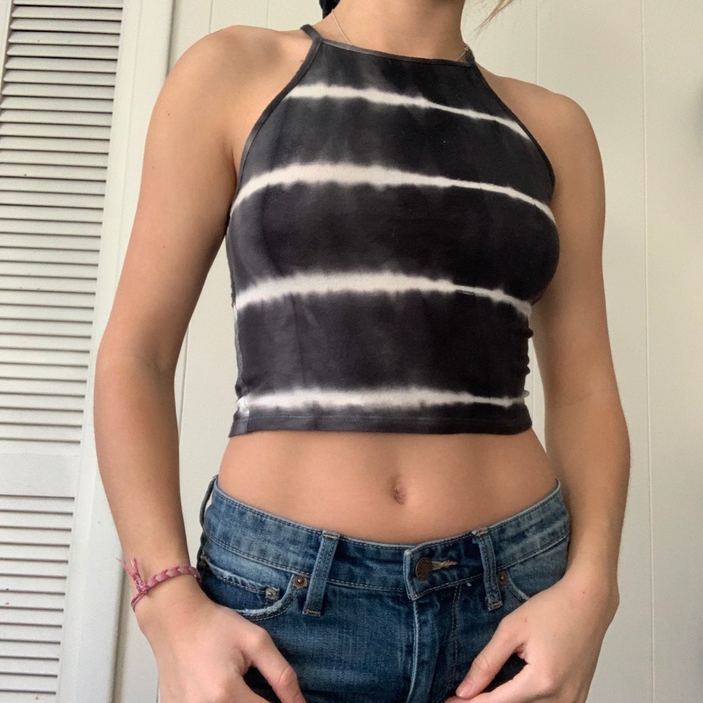 Tie dye halter top